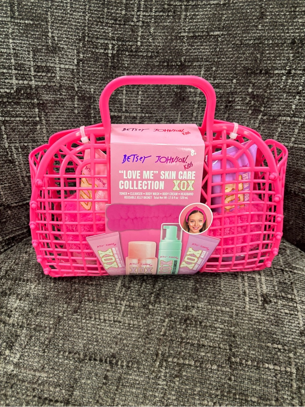 Betsey Johnson Hot Pink 'Love Me' Skin Care Collection XOX